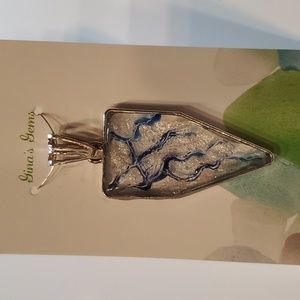 Jewelry pendant handcrafted lightning bolt Jewelry .